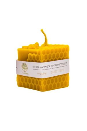 Beeherbs Swieca Z Wosku Pszczelego Kostka